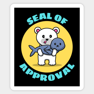 Seal Of Approval | Cute Seal Pun Sticker